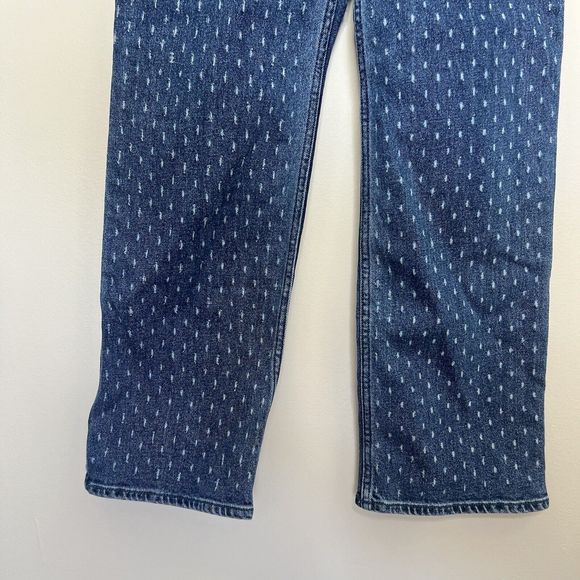 Hollister Social Tourist Jeans Women’s 27 Blue Ultra High Rise Straight Distress - Picture 7 of 13